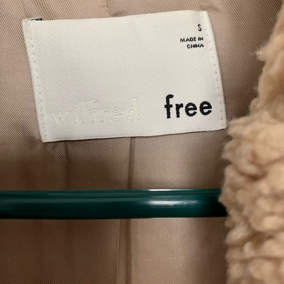 Wilfred free teddy cocoon jacket - Picture 5 of 9